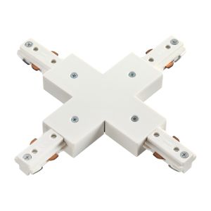 Соединитель Х-образный для однофазного трехжильного шинопровода NOVOTECH 135012