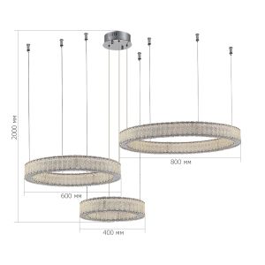 Люстра подвесная ST LUCE LATOZZO SL6008.113.03