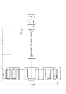 Подвесной светильник MAYTONI Bowi H009PL-08G