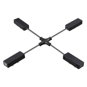 Гибкий токопроводящий соединитель Х-образный NOVOTECH VECTOR 135315