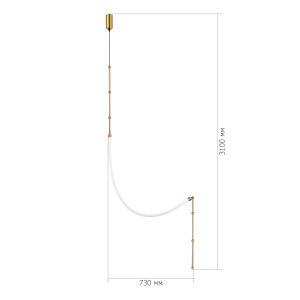 Светильник настенно-потолочный ST LUCE STRAP SL6132.301.20