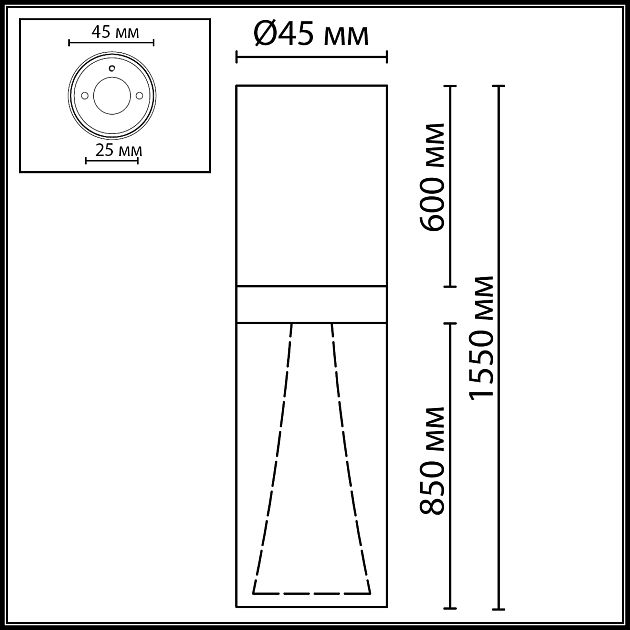 Потолочный светильник ODEON LIGHT DEFANCE 7144/4CL - фото 2