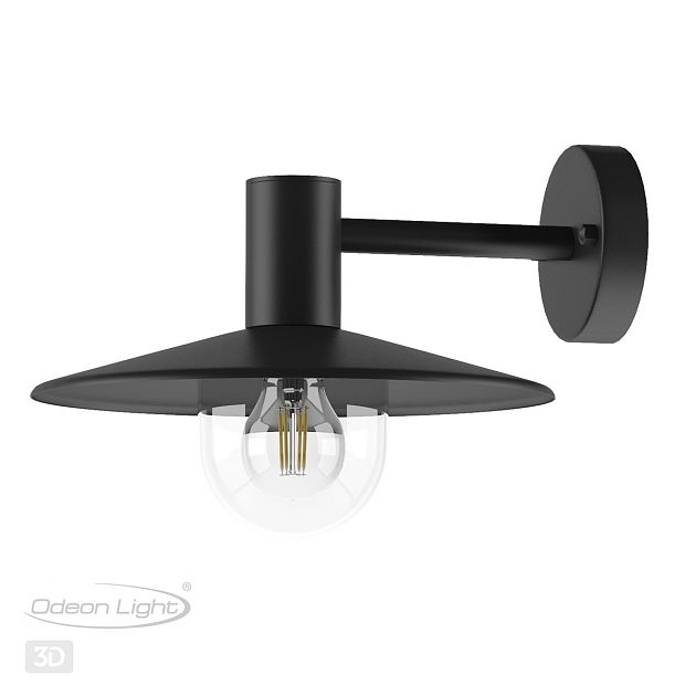 Уличный настенный светильник ODEON LIGHT FURCADIA 4833/1W - фото 6