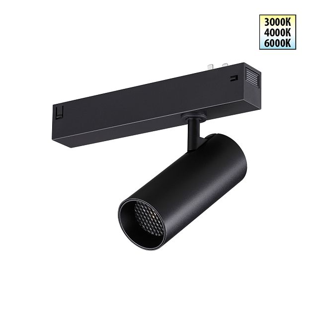 Трековый светодиодный светильник с переключателем цветовой темперетуры NOVOTECH VECTOR 359956 - фото 1