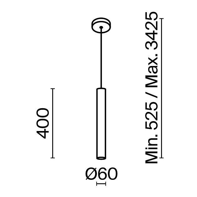 Подвесной светильник MAYTONI Pro Focus MOD161PL-01W1 - фото 4