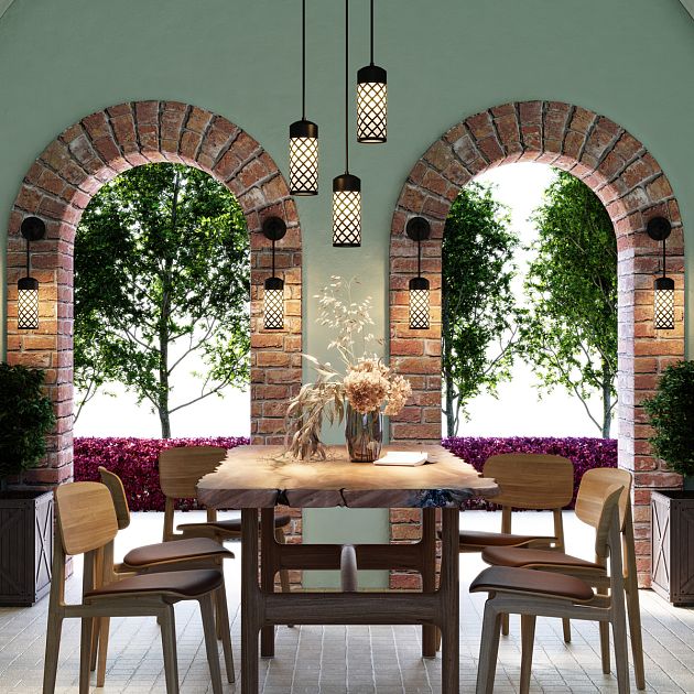 Уличный светильник-подвес ODEON LIGHT DUNES 4834/1 - фото 5