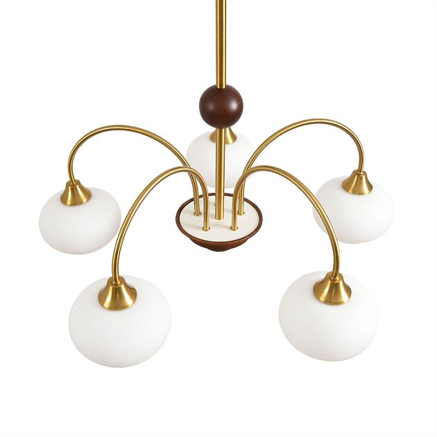 Люстра потолочная LUMION LARINA 8323/5C - фото 5