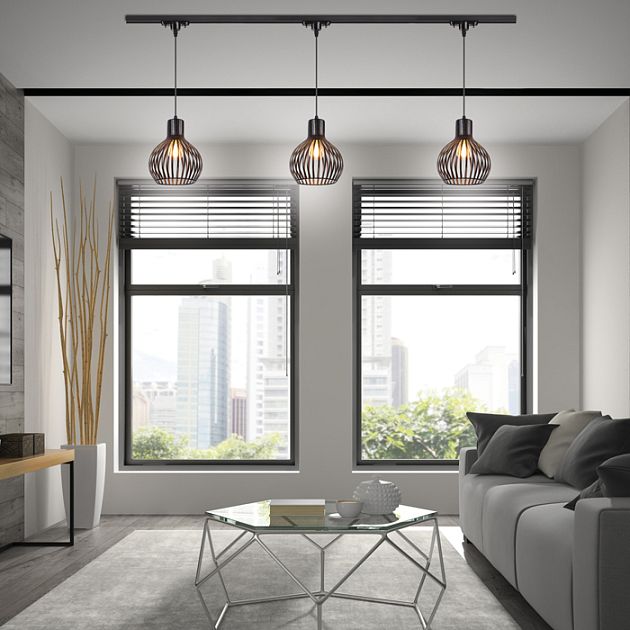 Подвес трековый однофазный трехжильный NOVOTECH ZELLE 370425 - фото 4