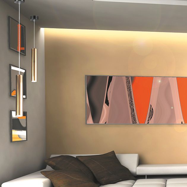 Подвес накладной светодиодный, провод 2м NOVOTECH ALBA 358985 - фото 4