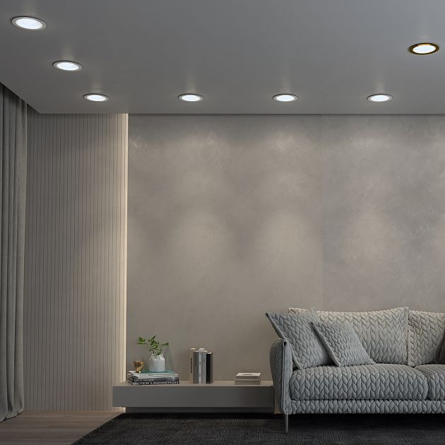 Встраиваемый светодиодный светильник с переключателем цветовой температуры NOVOTECH LANTE 358955 - фото 4