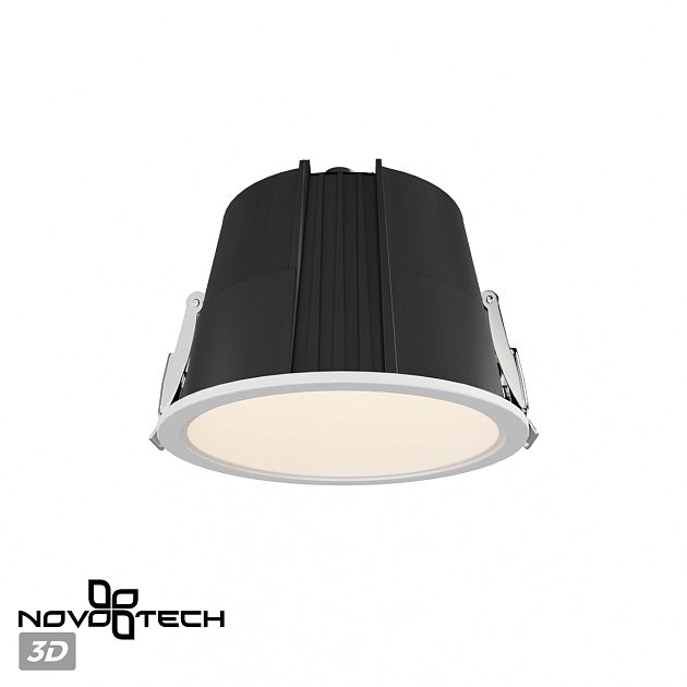 Встраиваемый светодиодный светильник с переключателем цветовой температуры NOVOTECH LANG 359426 - фото 9