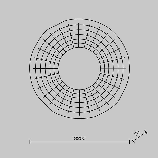 Настенный светильник (бра) MAYTONI SPARKLE MOD343WL-L5BS3K2 - фото 8
