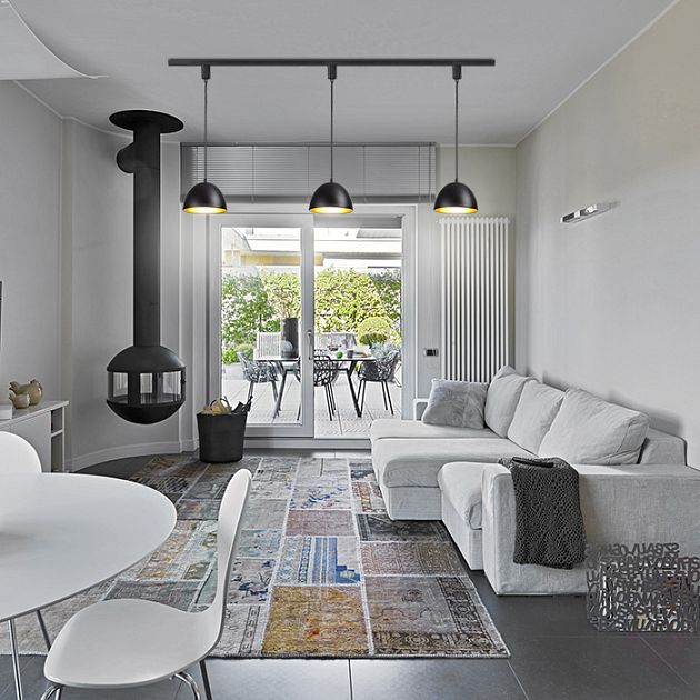 Подвес трековый однофазный трехжильный светодиодный NOVOTECH VETERUM 370562 - фото 3