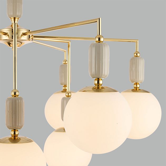 Люстра потолочная LUMION VIVIEN 6580/9C - фото 5