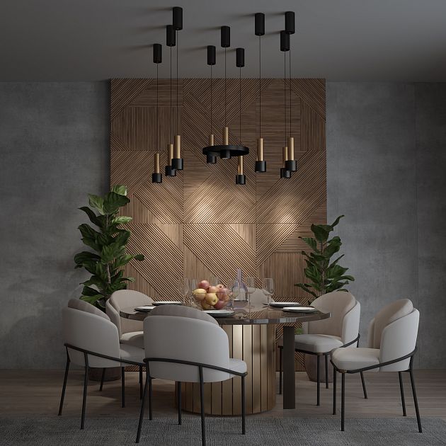 Подвес накладной светодиодный, провод 2м NOVOTECH ALBA 358984 - фото 3