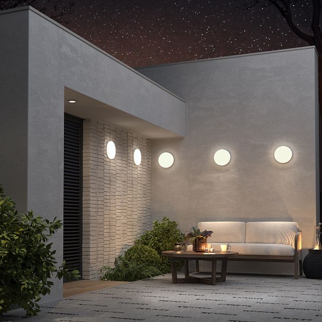 Светильник ландшафтный светодиодный настенно-потолочного монтажа NOVOTECH OPAL 358889 - фото 3