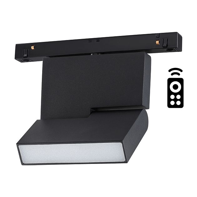 Трековый светильник для низковольного шинопровода диммируемый с пультом ДУ, со сменой цв. температур NOVOTECH FLUM 358626 - фото 1