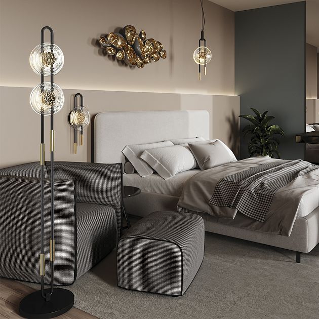 Торшер ODEON LIGHT MAGNET 5407/23FL - фото 5