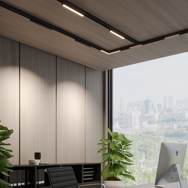 Трековый светодиодный светильник с переключателем цветовой темперетуры NOVOTECH VECTOR 359946 - фото 7