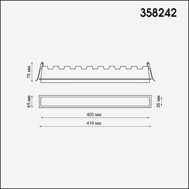 Встраиваемый светильник NOVOTECH HIELO 358242 - фото 2