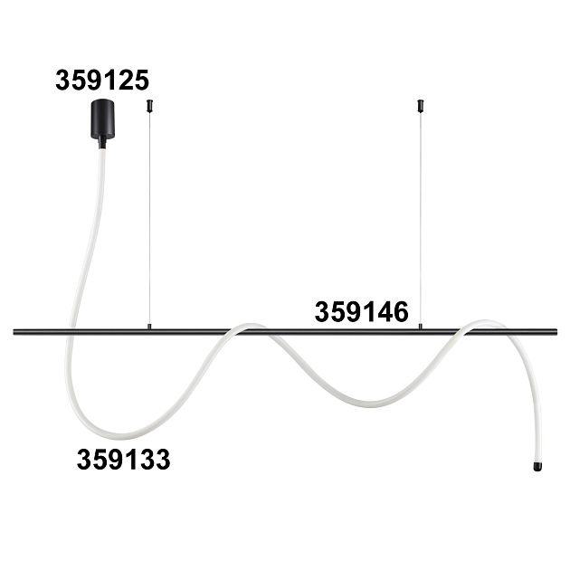 Светильник светодиодный "ГИБКИЙ НЕОН" NOVOTECH RAMO 359133 - фото 8