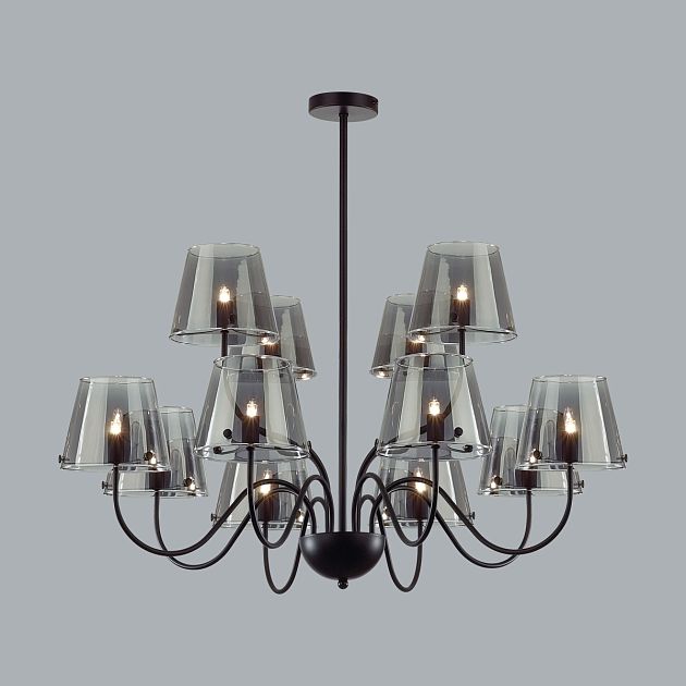 Люстра на штанге LUMION SMOKY 6570/12C - фото 4