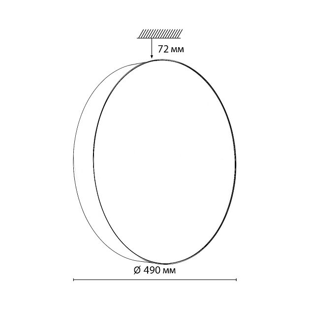 Настенно-потолочный светильник СОНЕКС OPTIMA 7780/ELN - фото 2
