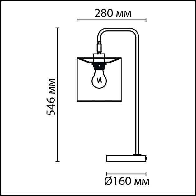 Настольная лампа LUMION ELSA 8037/1T - фото 2