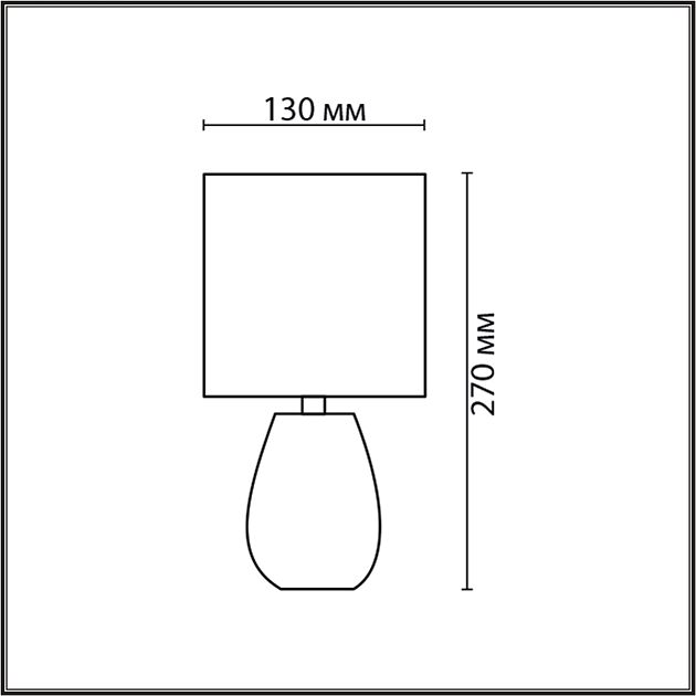 Настольная лампа LUMION ASELA 8160/1T - фото 2