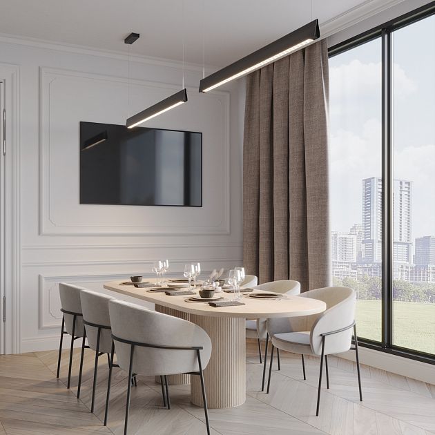 Светильник подвесной диммир. со сменой цв. температуры (управл. - пульт ДУ или прилож. Smart Life) NOVOTECH ITER 359550 - фото 7