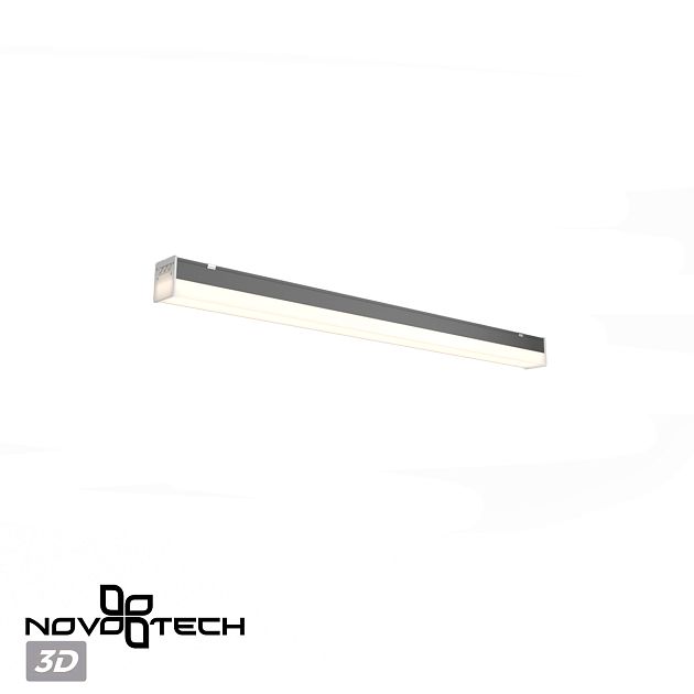 Светильник линейный светодиодный, в комплекте прямой соединитель, крепёжные планки, сетевой кабель 2 NOVOTECH BITS 359111 - фото 10