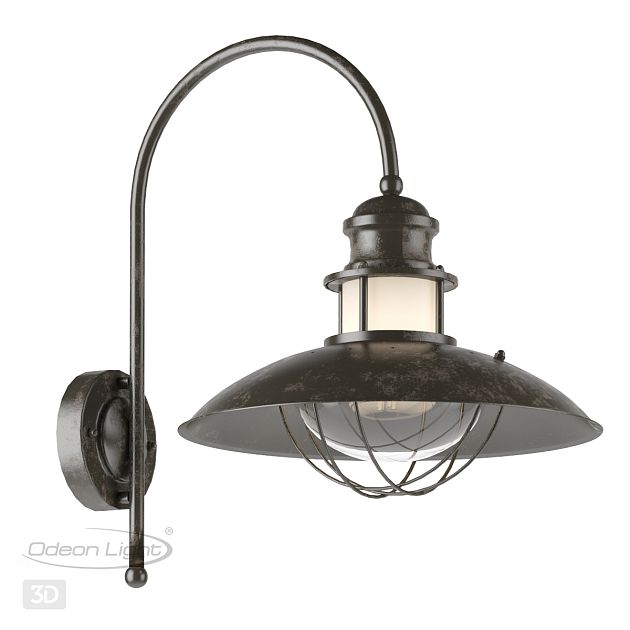 Уличный настенный светильник ODEON LIGHT DANTE 4164/1WA - фото 4