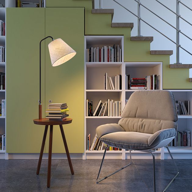 Торшер со столиком ODEON LIGHT KALDA 4666/1F - фото 5