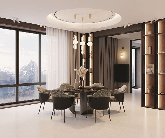 Подвесной светильник MAYTONI PATTERN MOD267PL-L28G3K - фото 3