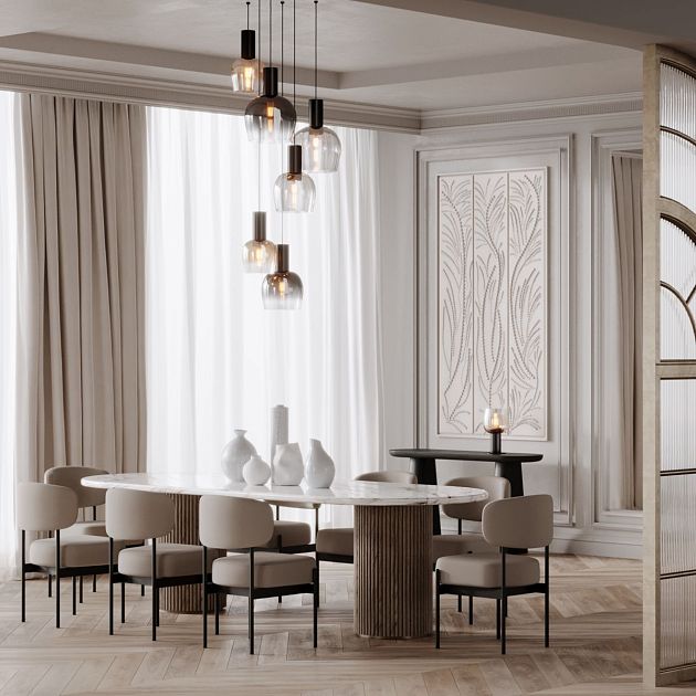 Подвесной светильник MAYTONI Smart Casual MOD414PL-06B - фото 8