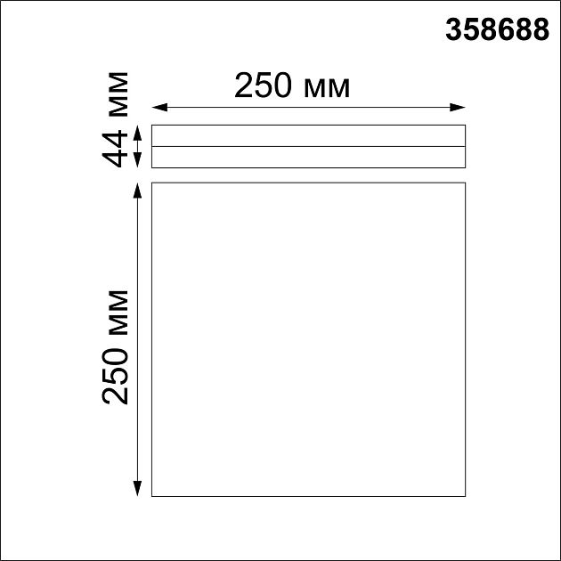 Настенно-потолочный накладной светодиодный светильник влагозащищенный NOVOTECH PANDORA 358688 - фото 2