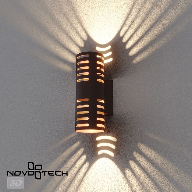 Светильник ландшафтный настенный светодиодный NOVOTECH NETZ 359539 - фото 9