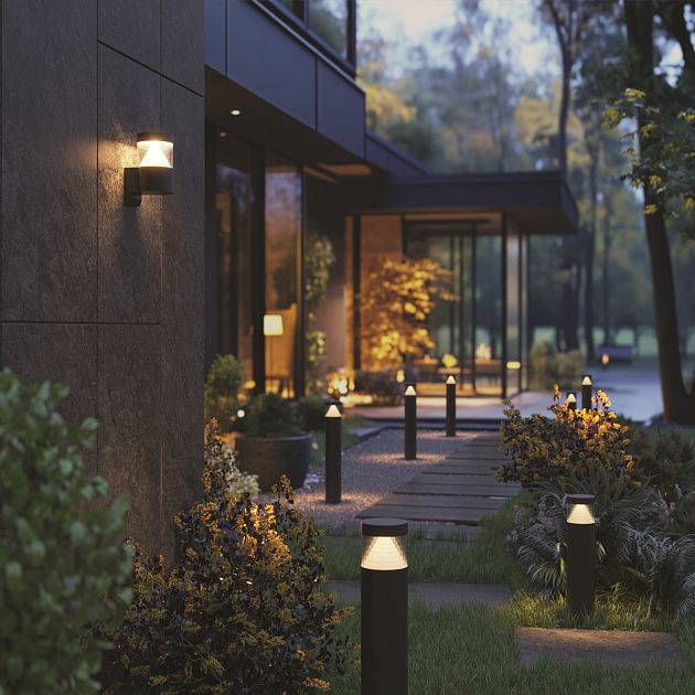 Уличный фасадный светильник ODEON LIGHT HULK 7140/20WL - фото 6