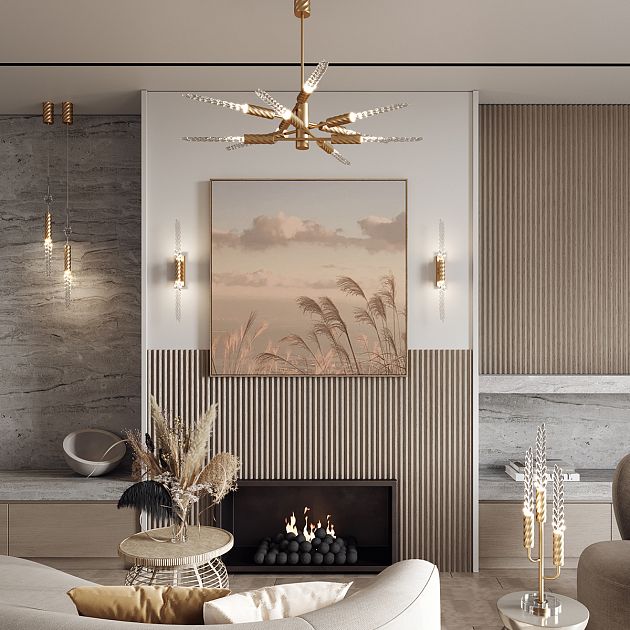 Настольная лампа ODEON LIGHT KOLOS 5449/9TL - фото 5