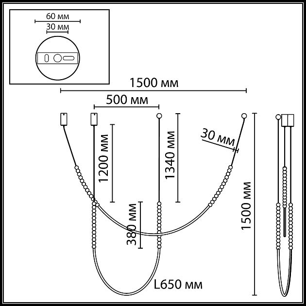 Потолочный светильник ODEON LIGHT MONELLA 7149/24CL - фото 2