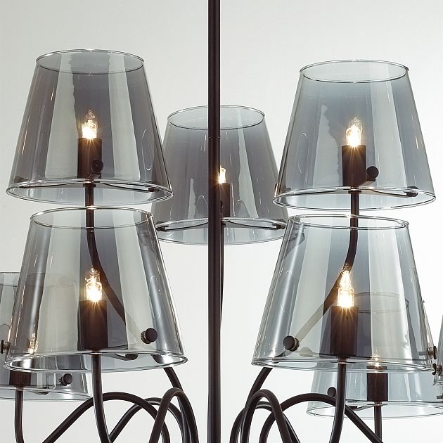 Люстра на штанге LUMION SMOKY 6570/9C - фото 6