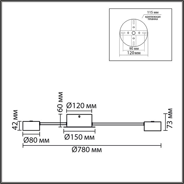 Люстра LUMION TORINA 8343/10C - фото 2