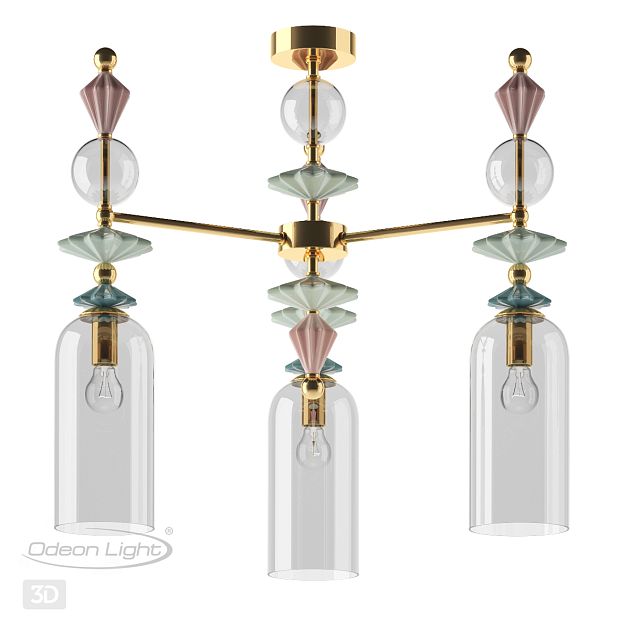 Люстра на штанге ODEON LIGHT BIZET 4855/3C - фото 9