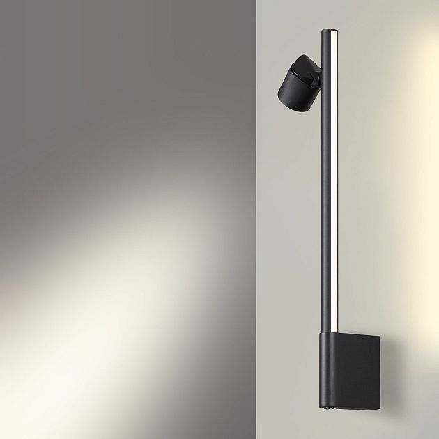 Светильник настенный светодиодный диммируемый со сменой режимов работы (управление сенсорный выключа NOVOTECH FERMO 359313 - фото 5