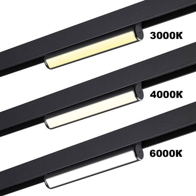 Трековый светодиодный светильник с переключателем цветовой темперетуры NOVOTECH VECTOR 359952 - фото 4