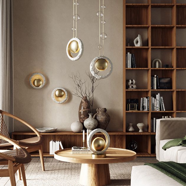 Настольная лампа ODEON LIGHT SATURN 5443/1T - фото 6