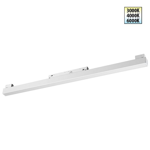 Трековый светильник для низков. шинопровода с переключателем цветовой темперетуры NOVOTECH FLUM 359618 - фото 1