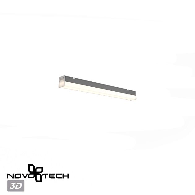 Светильник линейный светодиодный, в комплекте прямой соединитель, крепёжные планки, сетевой кабель 2 NOVOTECH BITS 359110 - фото 11