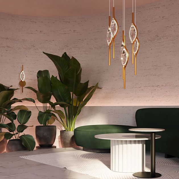 Настенный светильник (бра) MAYTONI Foresight MOD347WL-L8BS3K - фото 8