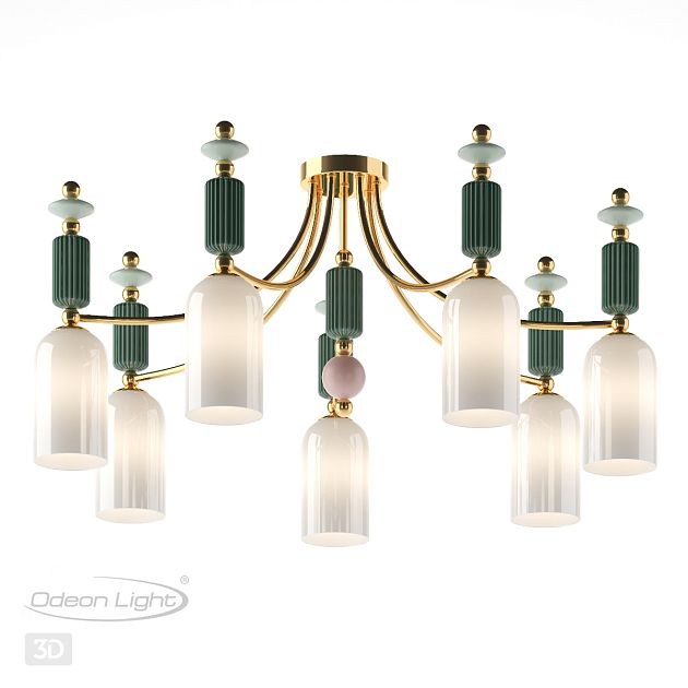 Люстра потолочная ODEON LIGHT CANDY 4861/7C - фото 7